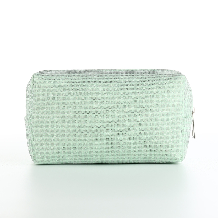 Косметичка на молнии, цвет зелёный Косметичка на молнии, цвет зелёный