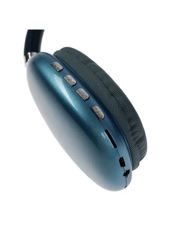 Наушники беспроводные, полноразмерные, P9, Bluetooth 5.0, с микрофоном, Jack 3.5 мм 150 мАч, синие