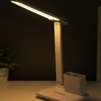 Настольная лампа сенсорная &laquo;Раздвижная&raquo; LED 15 Вт АКБ USB белый 45&times;30&times;17 см RISALUX