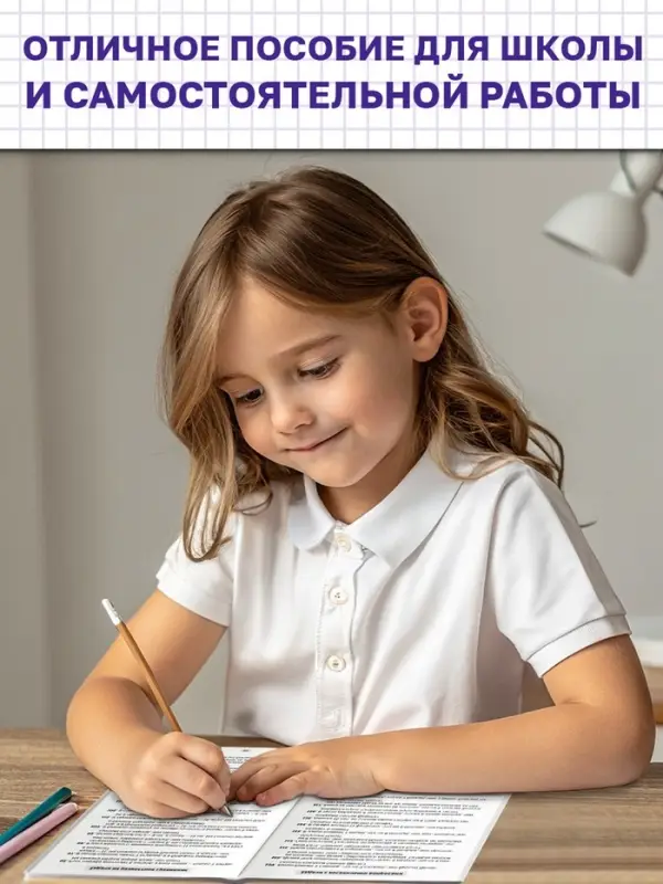 Книга - тренажёр «Сборник задач по математике» для 1 - 4 класса, 68 стр.