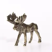 Фигурка декоративная &laquo;Лось&raquo;, металл, 4.5&times;2&times;4.1 см