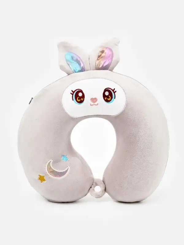 Мягкая игрушка - антистресс подголовник "Зайка" 35 см