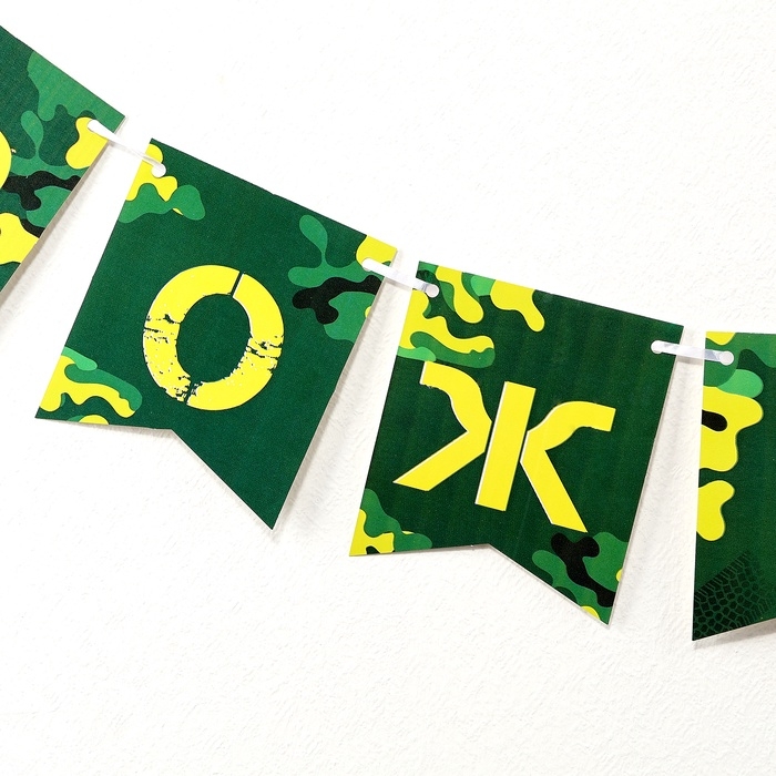 Гирлянда бумажная на ленте «Военная» Гирлянда бумажная на ленте «Военная»