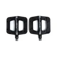 Педали для велосипеда, 9/16", с подшипником, нейлон, съёмные шипы