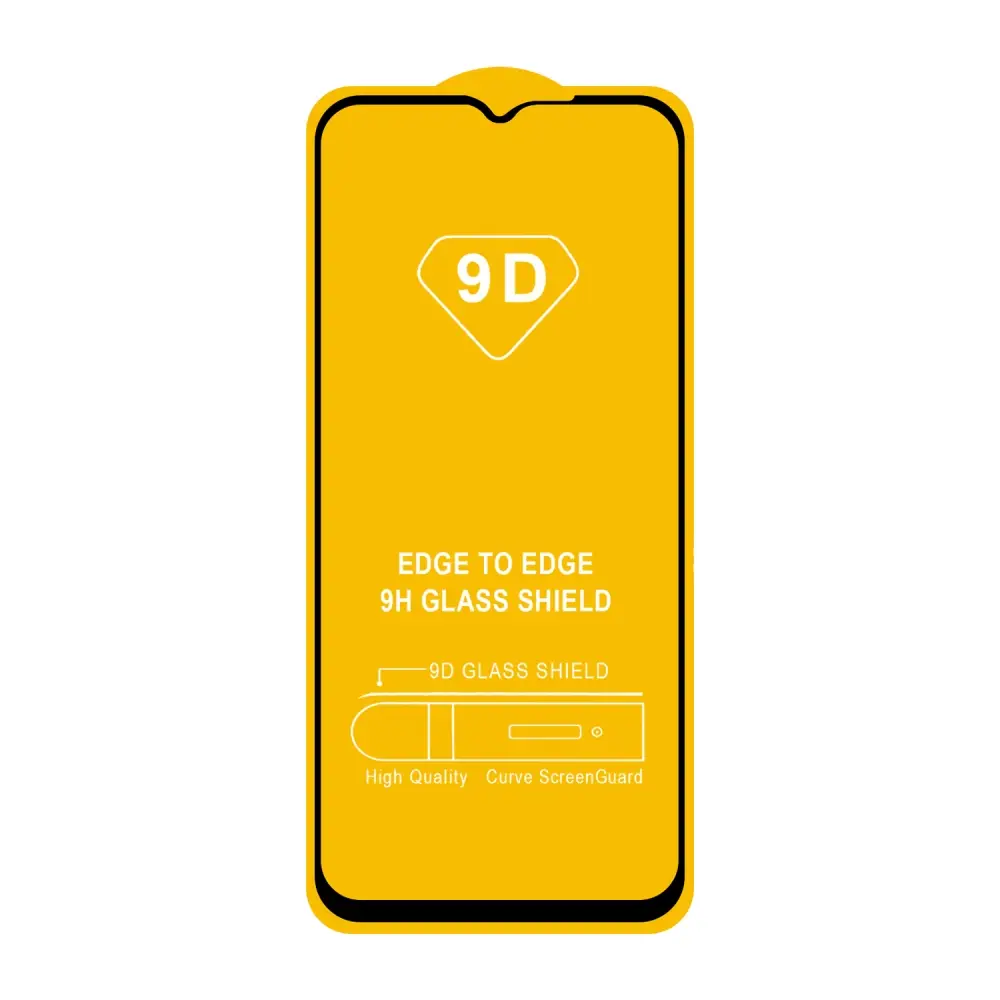 Защитное стекло Xiaomi Mi 10 Lite с рамкой 9H Full Glue без упаковки (25 шт./уп.)