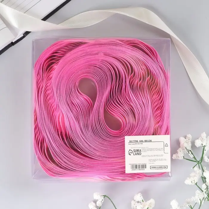 Бант - шар №5 «Золотые полосы», розовый Бант - шар №5 «Золотые полосы», розовый