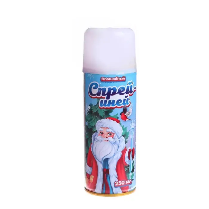 Искусственный снег спрей, &laquo;Весёлый праздник&raquo;, белый, 250 мл