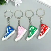 Брелок резина "Яркий кед с ромашкой" МИКС 5х3 см