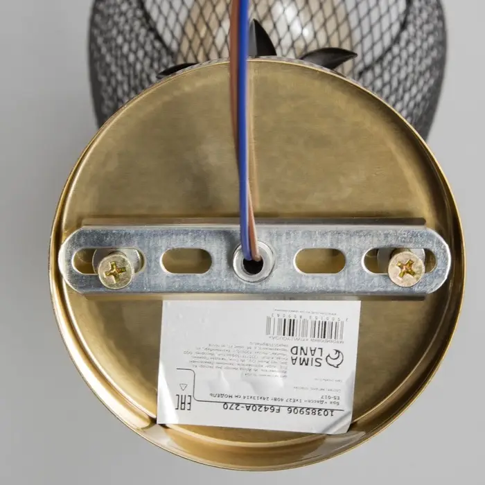 Бра &laquo;Дассе&raquo; 1хЕ27 40 Вт черно-бронзовый 24&times;13&times;14 см