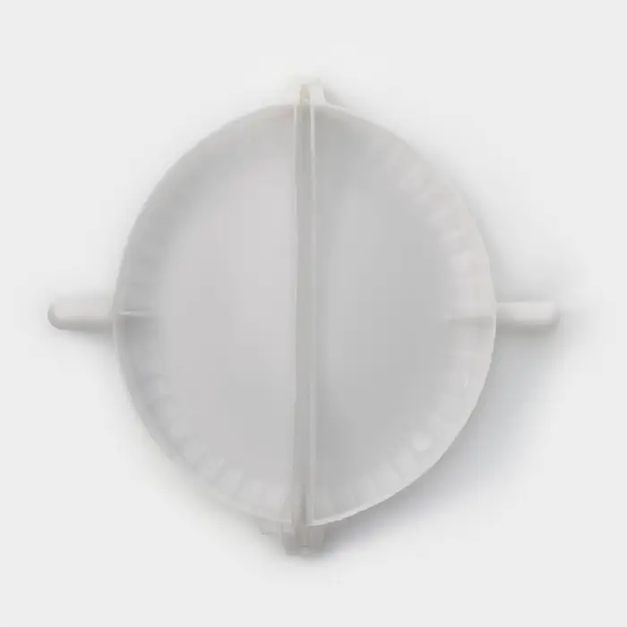 Форма для лепки вареников Доляна, d=12 см, белая