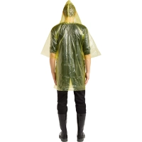 Плащ дождевик Пончо с капюшоном (ХL)