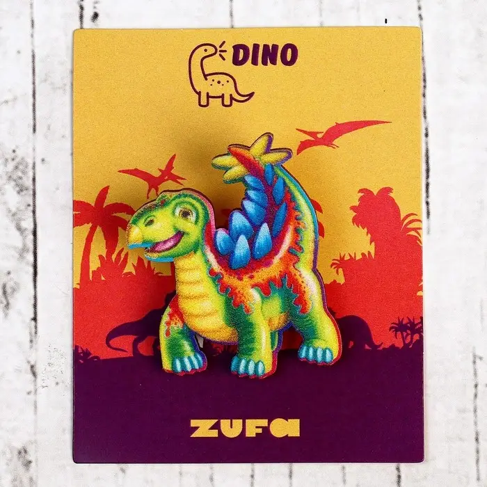 Деревянный значок «Стегозавр» Деревянный значок «Стегозавр»