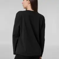 Футболка с длинным рукавом Lehta, черная, размер 3XL