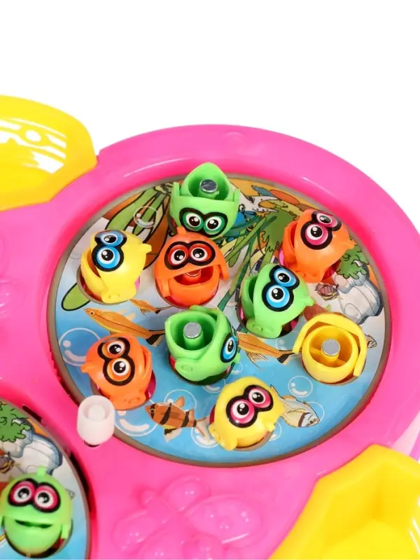 Рыбалка «Бабочка»: 18 рыбок, 2 удочки, заводная, МИКС Рыбалка «Бабочка»: 18 рыбок, 2 удочки, заводная, МИКС