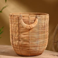 Корзина для белья, 31х31х31 см, ротанг