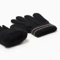 Перчатки детские MINAKU, цвет черный, 13 см