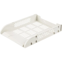 Лоток горизонтальный для бумаг Deli E9217Grey набор 3шт на металл.стерж сер