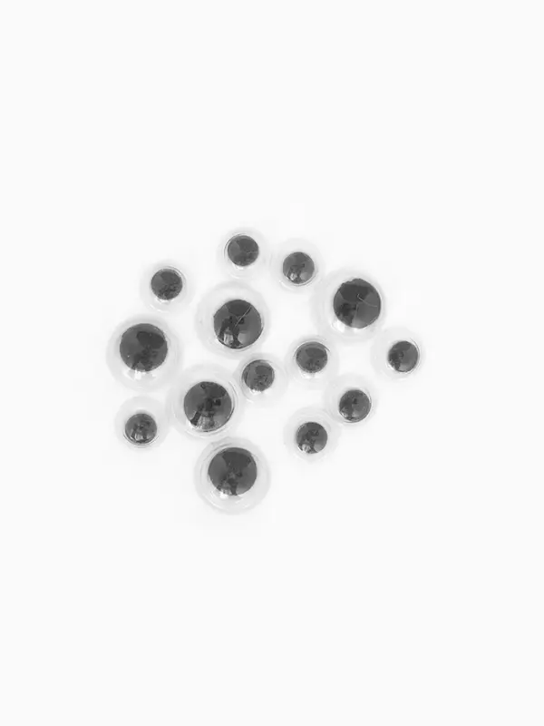 Набор для творчества из проволоки с ворсом, помпонов, глаз №13, МИКС