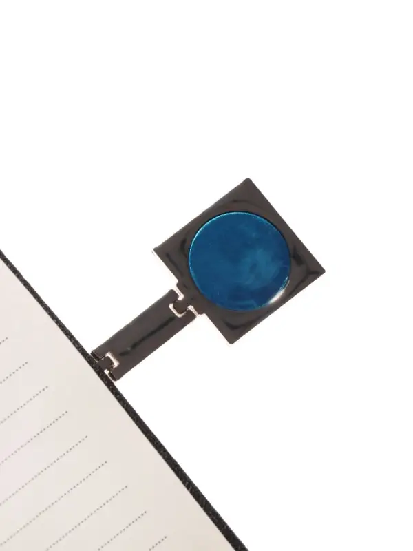 Ежедневник недатированный формат А5, с хлястиком, 96л, линия, пвх, Черный