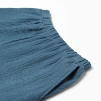 Комплект женский (рубашка, шорты) KAFTAN Basic р. 44-46 синий
