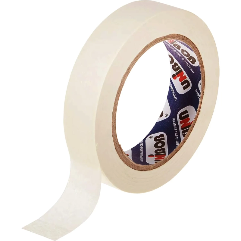 Клейкая лента малярная 30мм х 50м, креппированная