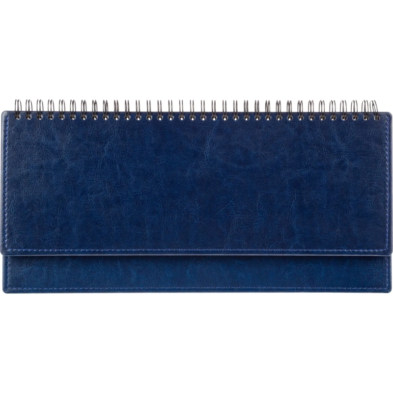 Планинг недатированный , синий, 303х150 мм,  120стр, Agenda