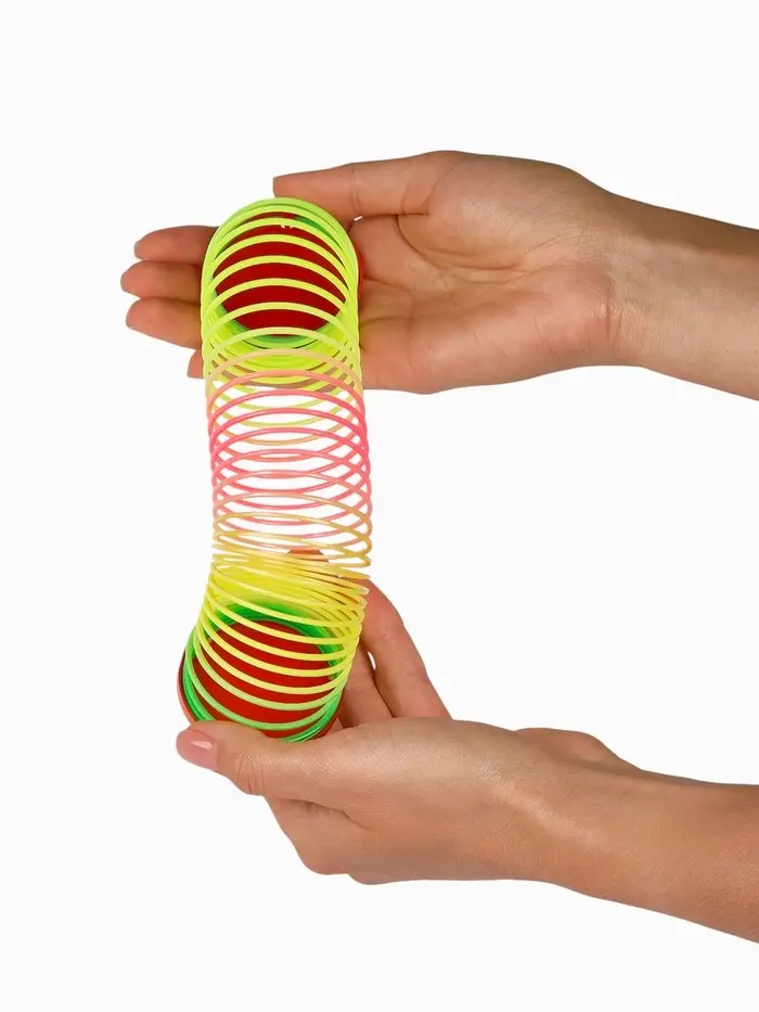Funny toys Пружинка радуга "Веселая лошадка", цвета МИКС, d.-5см