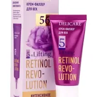 Крем для лица и век Delicare Retinol, 56+, 20 мл