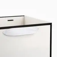 Переноска для цветов с вкладышем для фиксации, &laquo;Счастье&raquo;, белый, 35&times;20&times;20 см