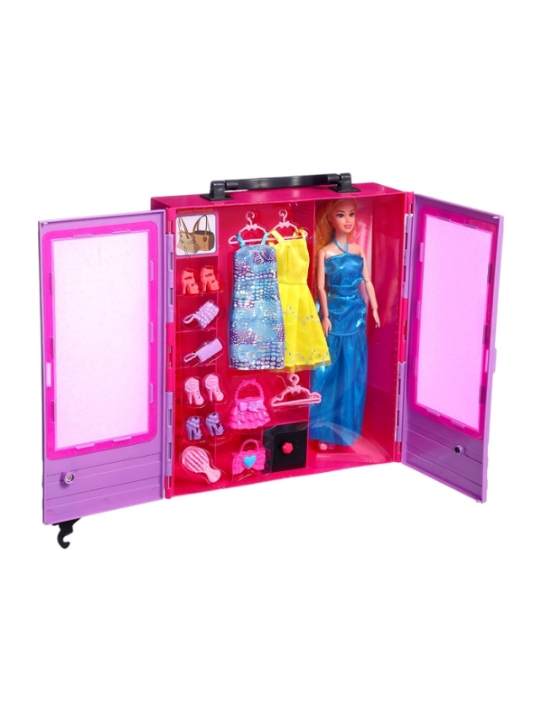 Кукла-модель "Гардероб мечты" с аксессуарами