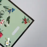 Пакет полиэтиленовый с вырубной ручкой "Мода" 30 х 40 см 60 мкм