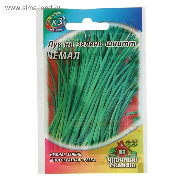 Семена Лук на зелень шнитт &laquo;Чемал&raquo;, 0.5 г, &laquo;Удачные семена&raquo;