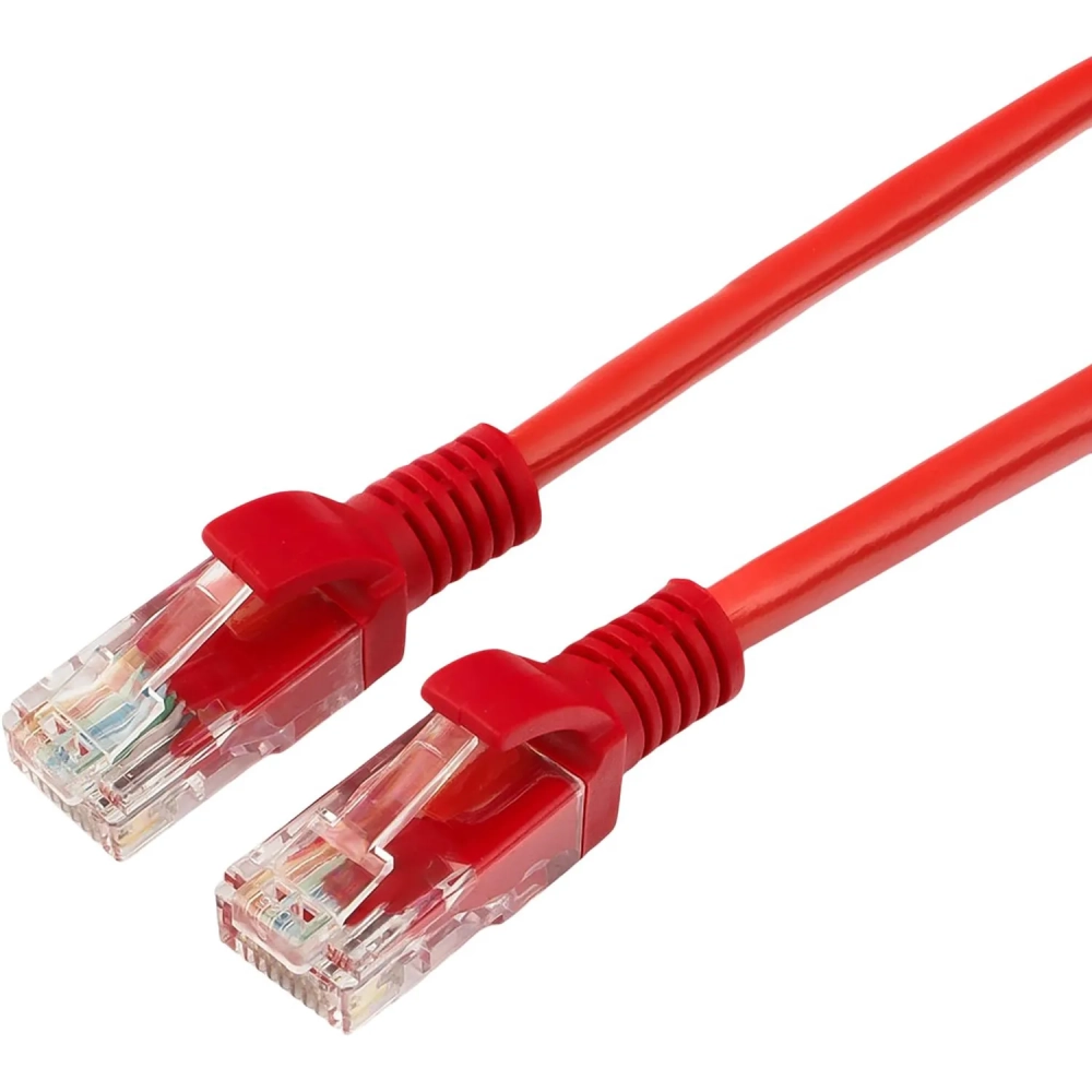 Патч-корд UTP Cablexpert PP12-3M/R кат.5e, 3м, красный