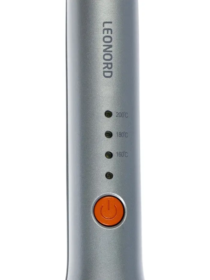 Выпрямитель Leonord LE-1202W, беспроводной, керамическое покрытие, 160-200&deg;С, 17&times;70 мм, серый
