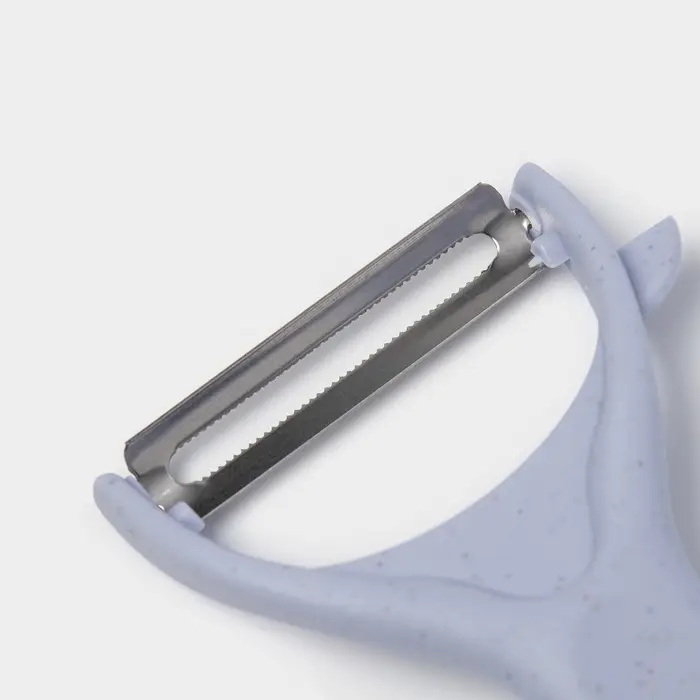 Набор кухонных принадлежностей &laquo;Для кухни&raquo;, 4 предмета: доска, нож, ножницы, овощечистка, голубой