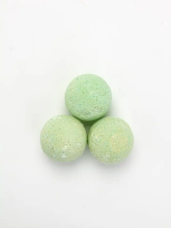 Бомбочки для ванны «Снеговик», 3 шт х 40 г, сахарное яблоко, URAL LAB