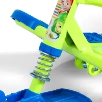 Снегокат &laquo;Тимка спорт 4-1&raquo;, со спинкой, голубой, зелёный, ТС4-1/Ф22 Nika Kids