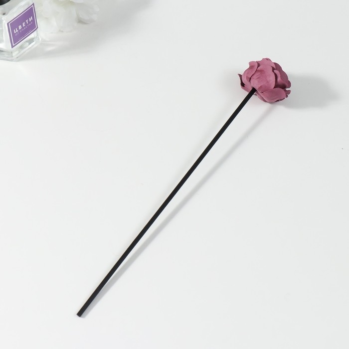 Палочки фибровые для аромадиффузора "Сиреневые цветы" набор 2 цветка + 6 палочек