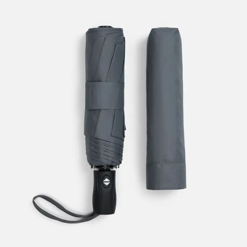 Зонт складной Brellix, серый