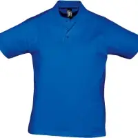 Рубашка поло мужская Prescott men 170 ярко-синяя, размер S