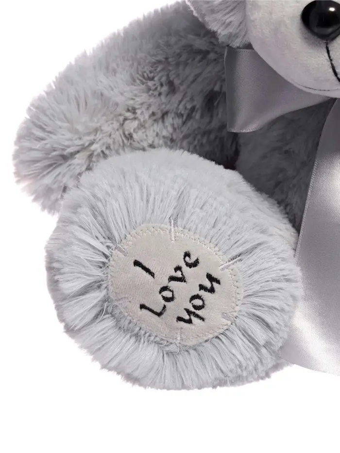 Мягкая игрушка &laquo;Медведь Тед&raquo;, цвет пепельный, 38 (68) см