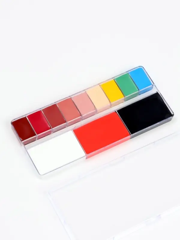 Профессиональный грим, палитра 12 цветов, № 2, цветная