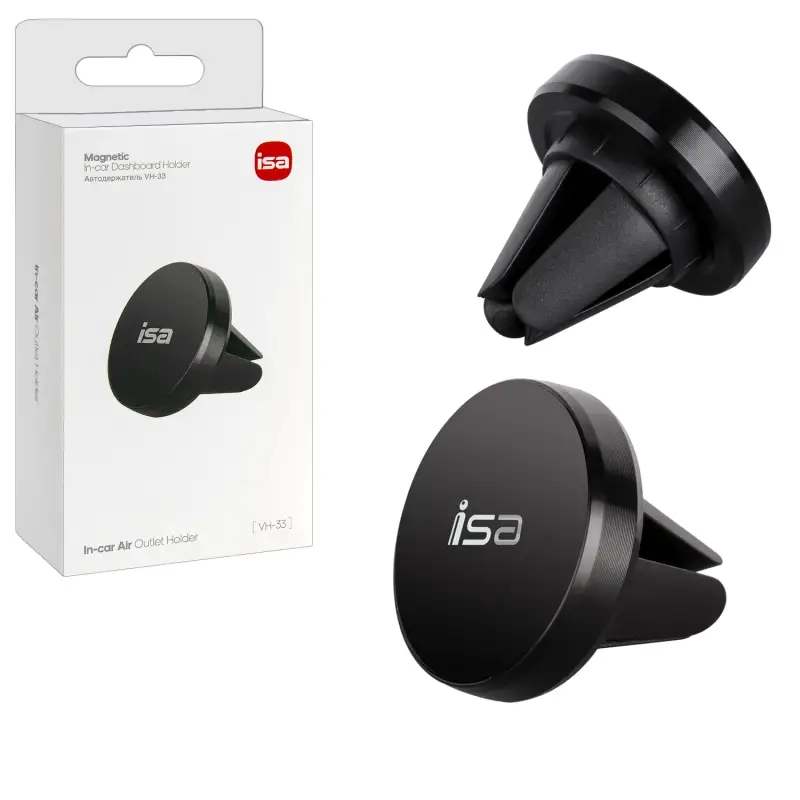 Автодержатель VH-33 магнитный ISA Автодержатель VH-33 магнитный ISA