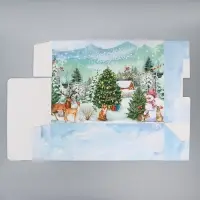 Коробка подарочная новогодняя складная «Сказочный подарок!», 22 х 30 х 10 см, Новый год Коробка подарочная новогодняя складная «Сказочный подарок!», 22 х 30 х 10 см, Новый год