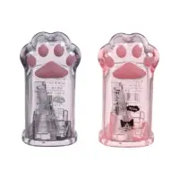 Точилки с контейнером &laquo;Лапка&raquo;, набор 2 штуки, МИКС