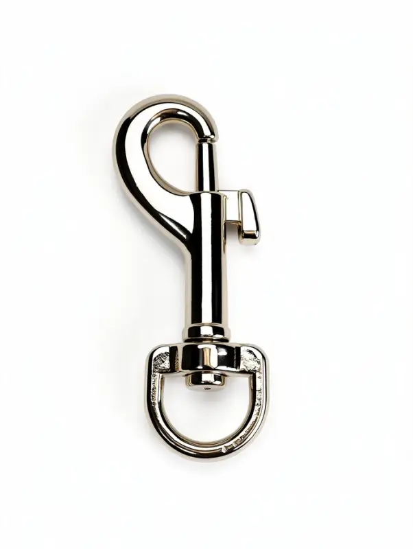 Карабин с полукруглым основанием, 5.1 см (ширина проушины 1 см)