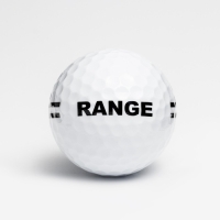 Мяч для гольфа PGM "Range", двухкомпонентный, d-4.3, белый