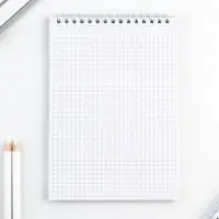 Блокнот, А5, 40 л., обложка картон &laquo;Котик&raquo;