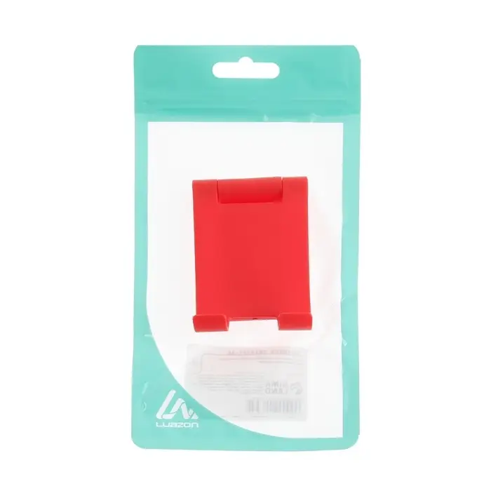 Подставка для телефона Luazon, складная, регулируемая, красная Подставка для телефона Luazon, складная, регулируемая, красная