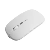 Мышь MB-2.4 беспроводная, оптическая, подсветка, 800-1600 dpi, USB, Bluetooth, белая